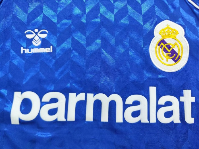 1986-1988 Real Madrid Away Retro Soccer Jersey