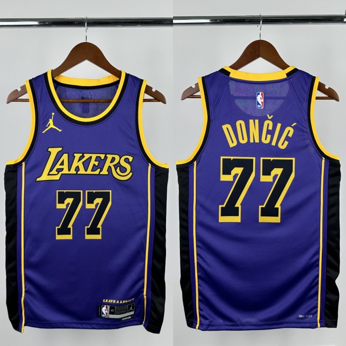 24-25 Lakers Top Quality Hot Pressing NBA Jersey