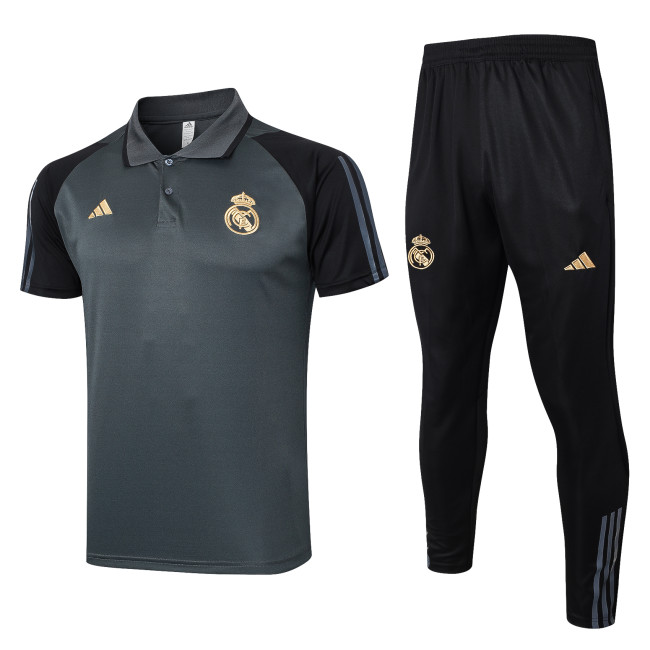 23-24 Real Madrid High Quality Polo Tracksuit
