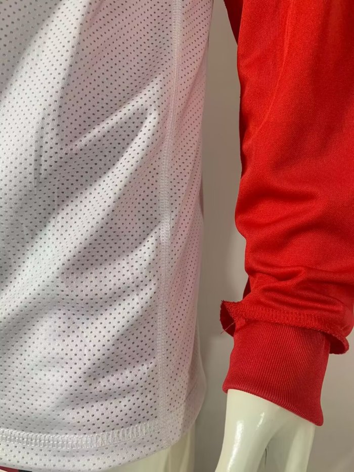 2003-2004 River Plate Away Long Sleeve Retro Soccer Jersey