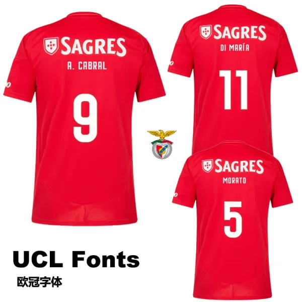 24-25 Benfica Home Fans Soccer Jersey