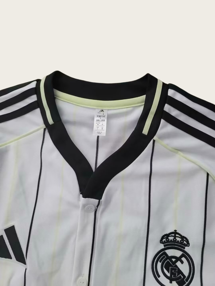 2025 Real Madrid MLB New Pattern Jersey