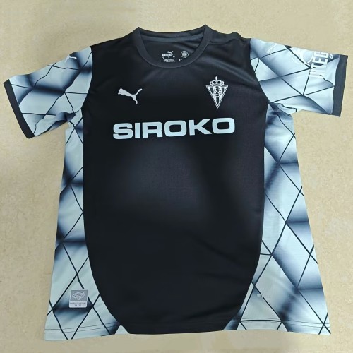 24-25 Gijon Away Fans Soccer Jersey