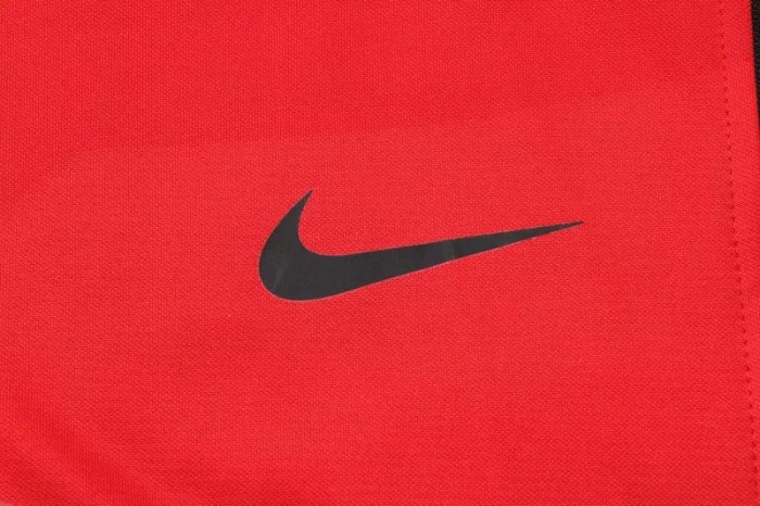 22-23 Paris Saint-Germain Red Hoodie Jacket Tracksuit#F396