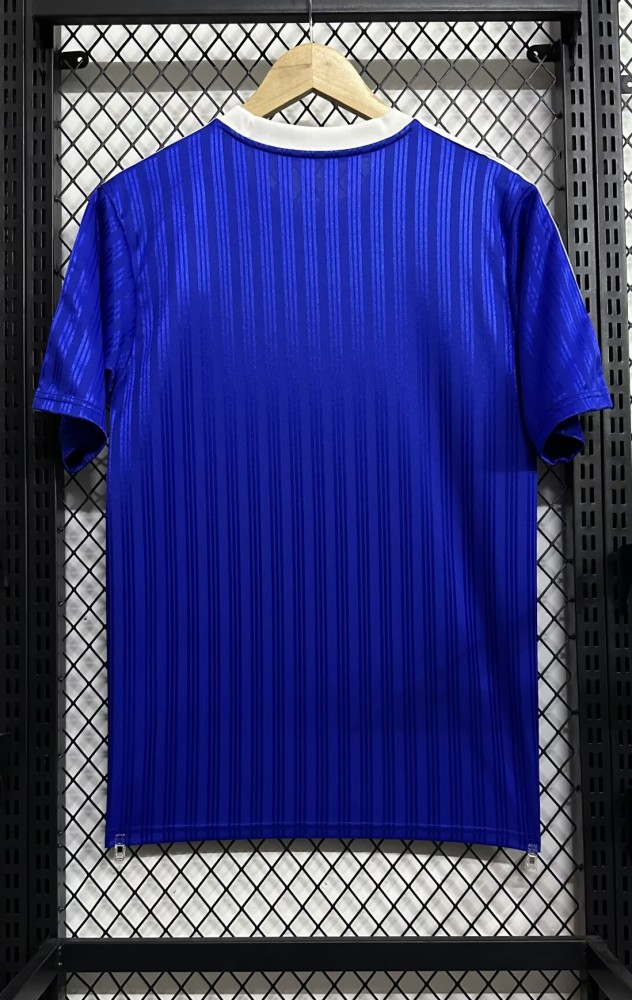 2025 AD Casual Blue Fans Training shirts *三叶草