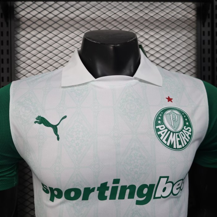 25-26 Palmeiras Away Player Version Soccer Jersey