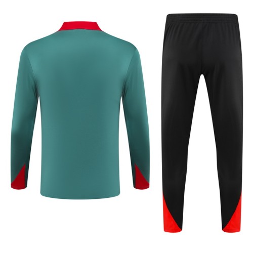 24-25 Liverpool High Quality Half Pull Tracksuit