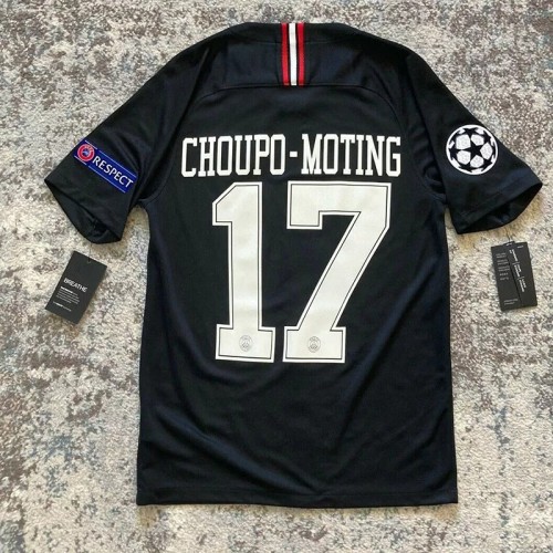 2018-2019 Paris Saint-Germain Paris Jordan Black Retro Soccer Jersey