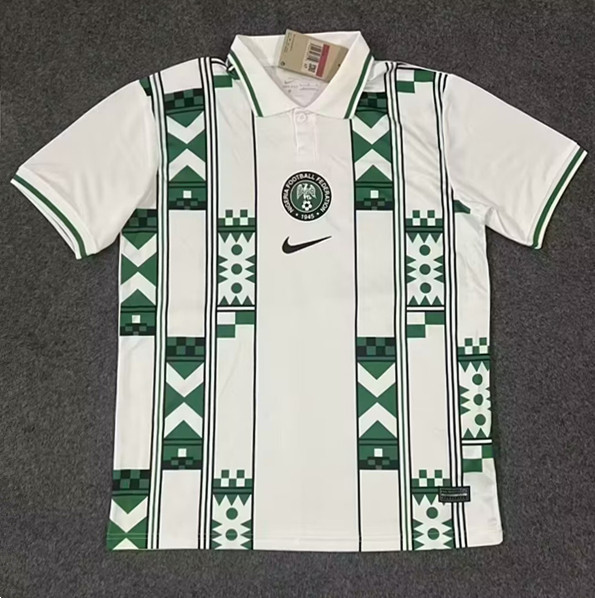 2024 Nigeria White Special Edition Fans Soccer Jersey