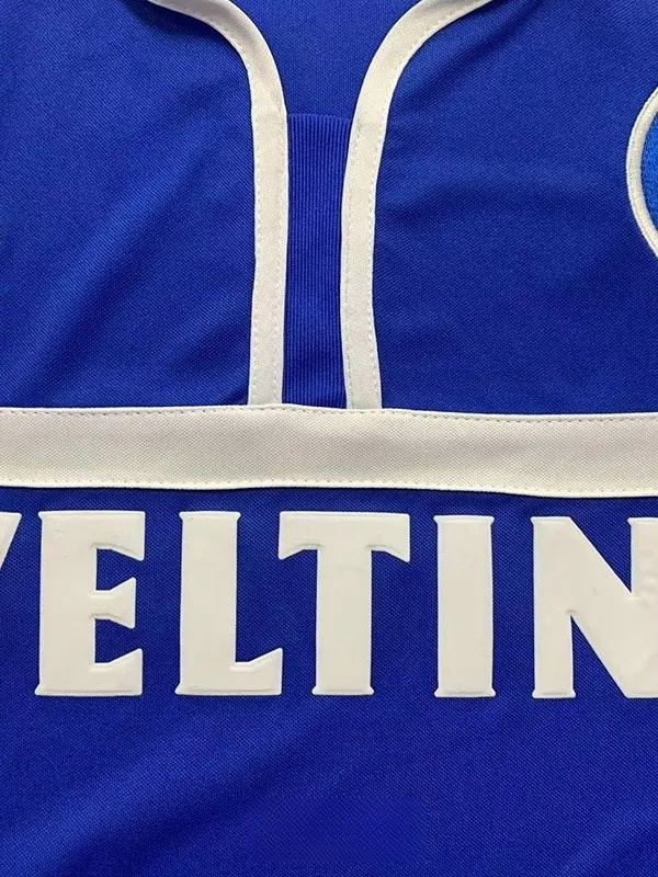 2000-2002 Schalke 04 Home Retro Soccer Jersey