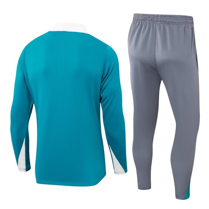 24-25 Atlético Madrid High Quality Half Pull Tracksuit