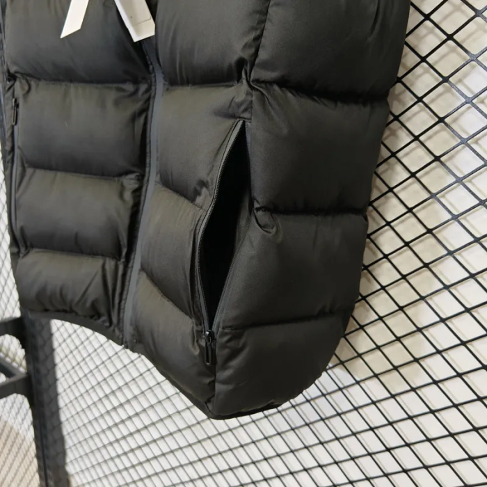 24-25  NK AIR Black Cotton jacket vest (Waistcoat)