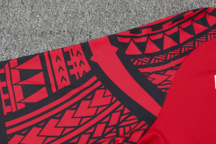 24-25 Napoli High Quality Half Pull Tracksuit