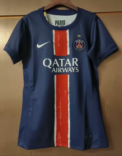 24-25 Paris Saint-Germain Home Women Fans Soccer Jersey（女）