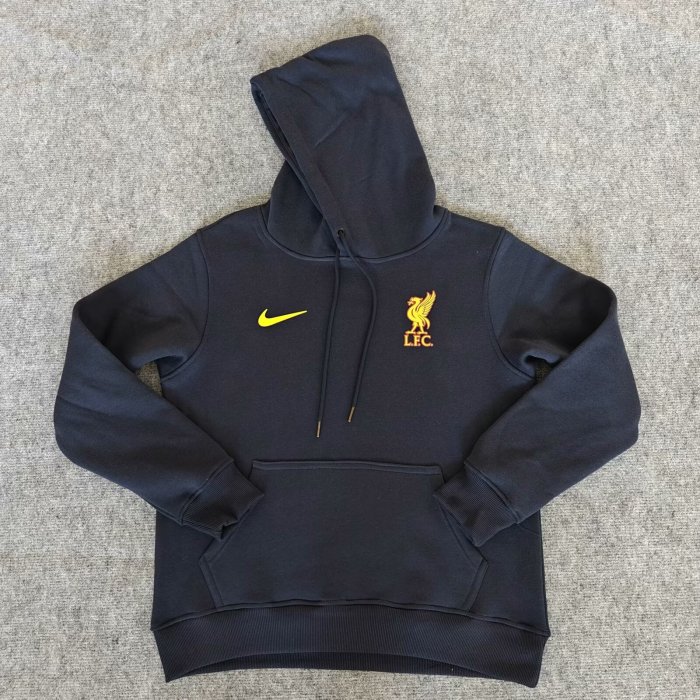 2024 Liverpool Dark blue Fleece Hoodie