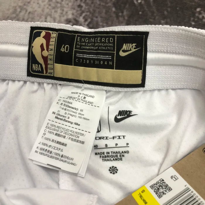 22-23 Wizards White Edition Top Quality NBA Pants