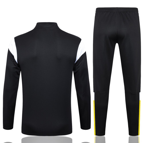 23-24 Dortmund High Quality Half Pull Tracksuit