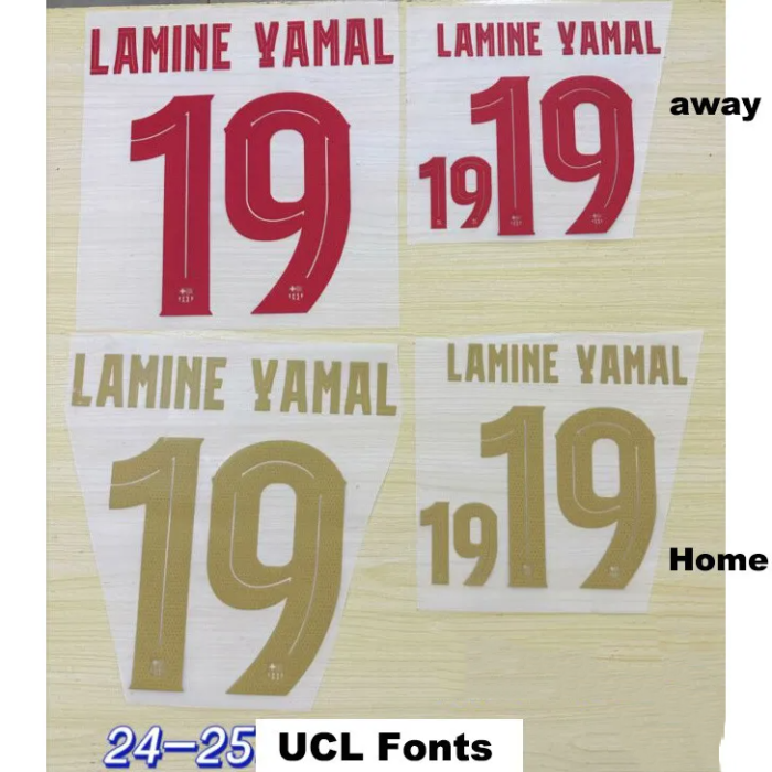 24-25 Barcelona Away Long Sleeve Soccer Jersey