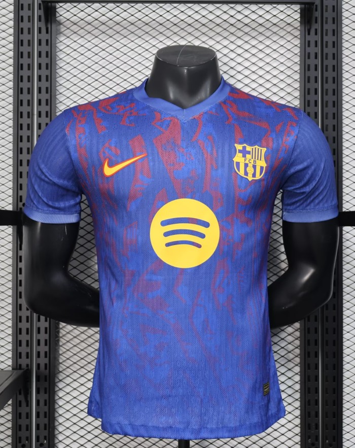 25-26 Barcelona Special Edition Player Version Soccer Jersey