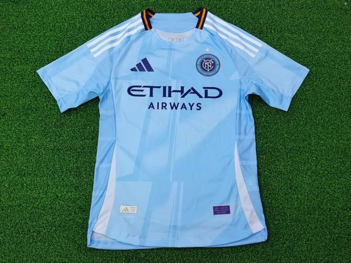 25-26 New York City FC Home Player Version Soccer Jersey