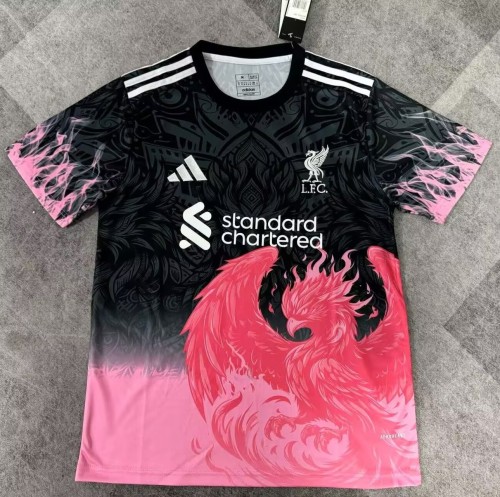 25-26 Liverpool Black Special Edition Fans Soccer Jersey