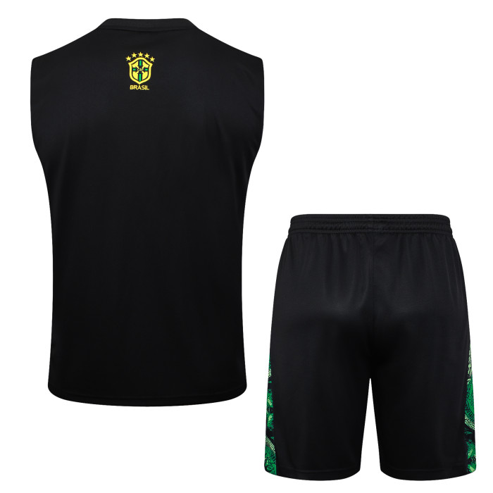 24-25 Brazil High Quality Tank Top And Shorts Suit