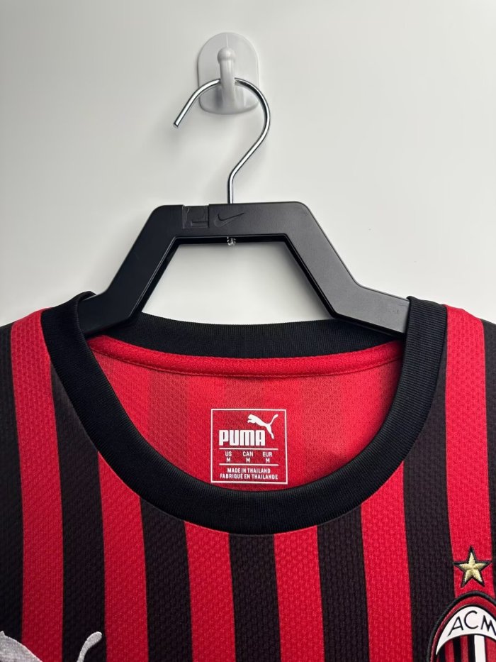 2019-2020 AC Milan Home Retro Soccer Jersey