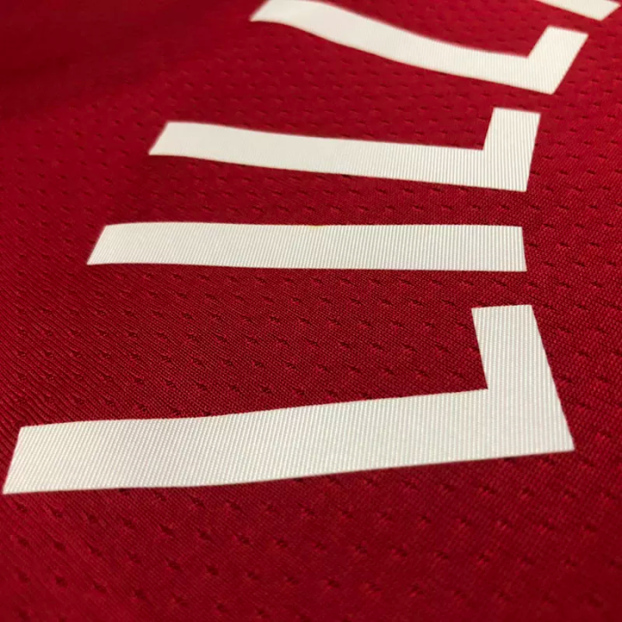 22-23 TRAIL BLAZERS LILLARD #0 Red Top Quality Hot Pressing NBA Jersey (Trapeze Edition)