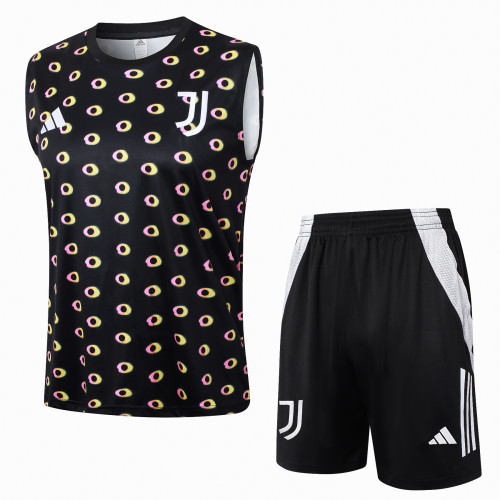 24-25 Juventus High Quality Tank Top And Shorts Suit