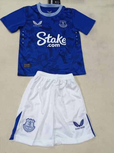 24-25 Everton Home Kids Soccer Jersey