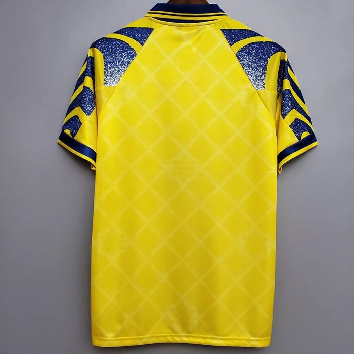 1995-1997 Parma Yellow Retro Soccer Jersey