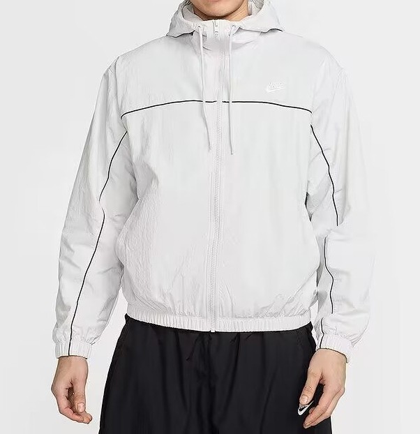 2025 New NK White Windbreaker