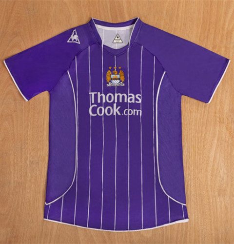 2007-2008 Manchester City Away Retro Soccer Jersey
