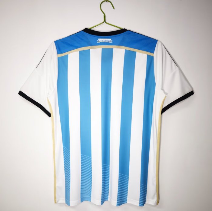 2014-2015 Argentina Home Retro Soccer Jersey