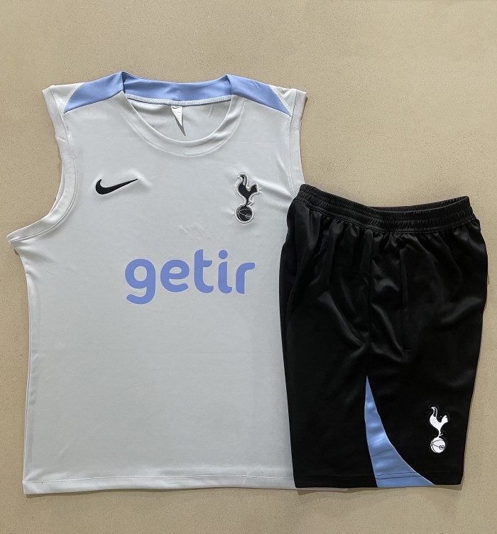 24-25 Tottenham Hotspur High Quality Tank Top And Shorts Suit