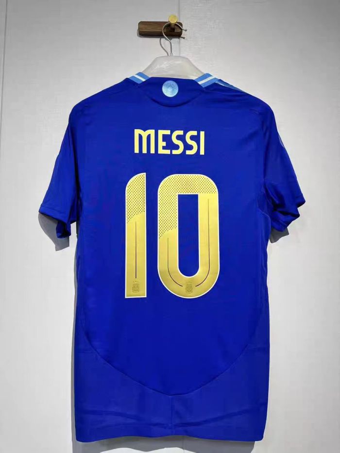 2024 Argentina Away Fans Soccer Jersey