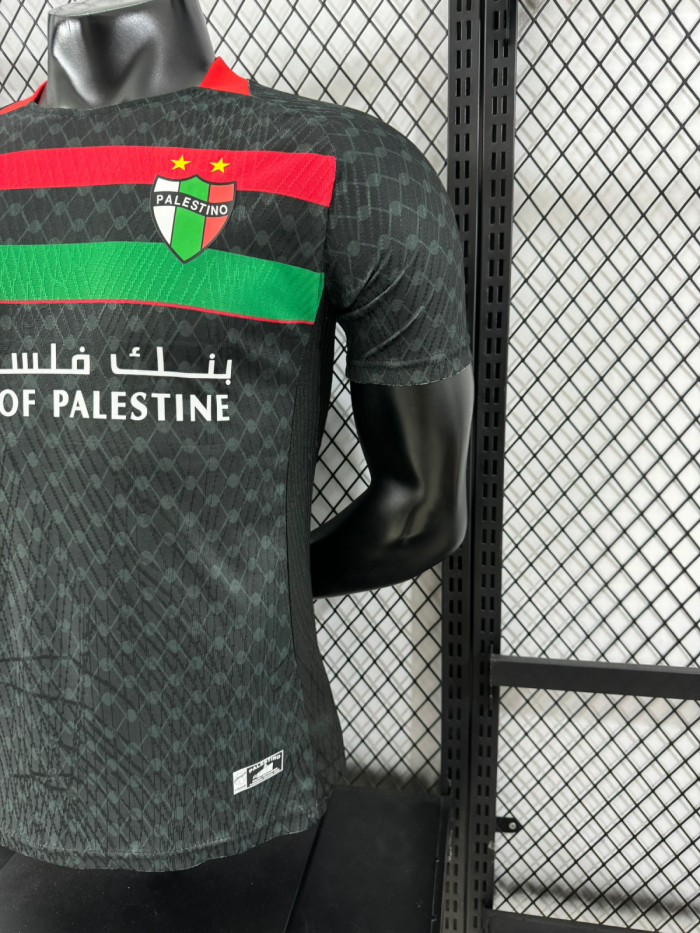 25-26 Palestine Away Player Version Soccer Jersey