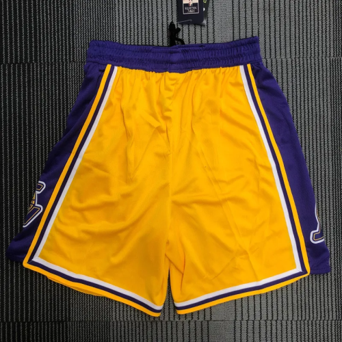 LAKERS Yellow Edition Top Quality NBA Pants