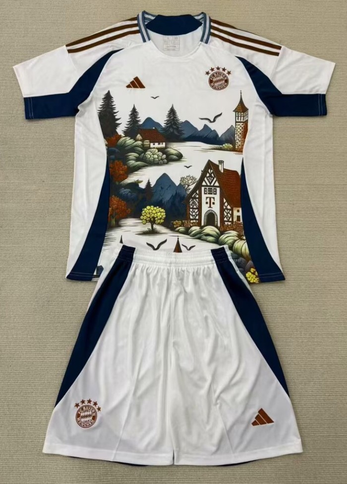 25-26 Bayern White Special Edition  Adult Suit