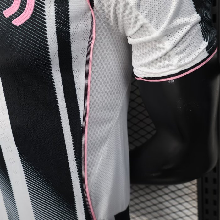 25-26 Juventus Home Player Version Soccer Jersey