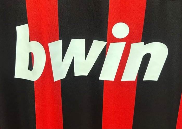 2008-2009 AC Milan Home Retro Soccer Jersey