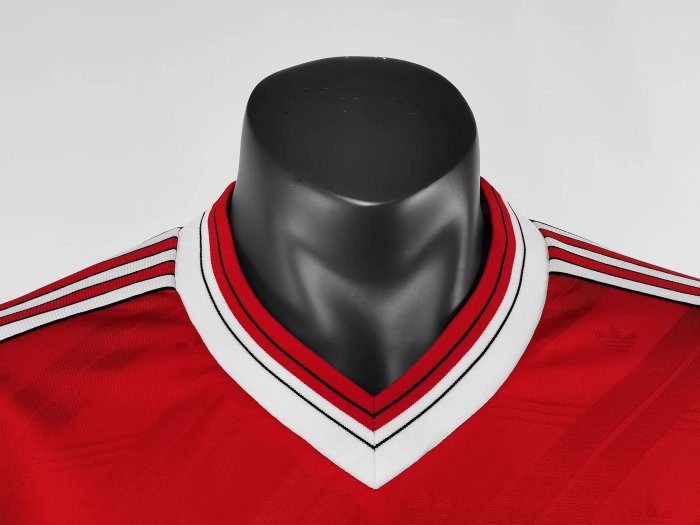 1986-1988 Manchester United Home Retro Soccer Jersey