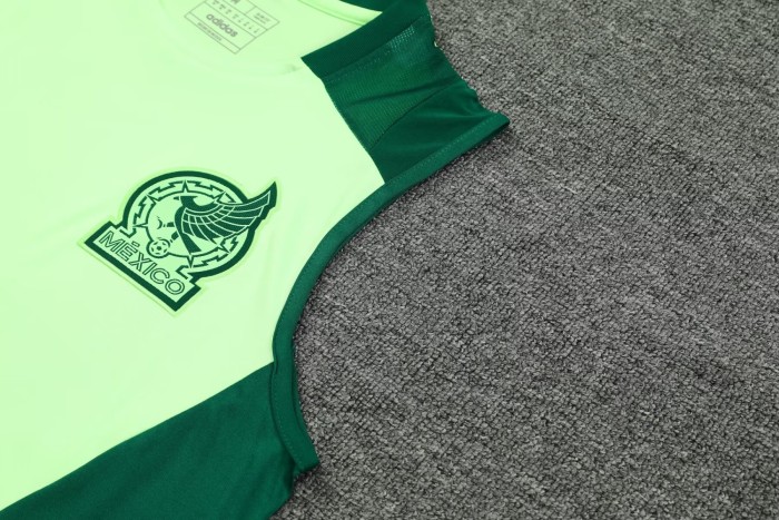 24-25 Mexico High Quality Tank Top And Shorts Suit