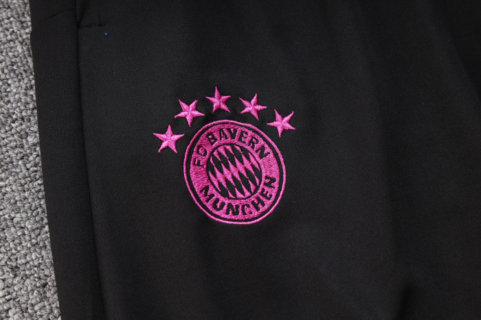 23-24 Bayern High Quality Half Pull Tracksuit