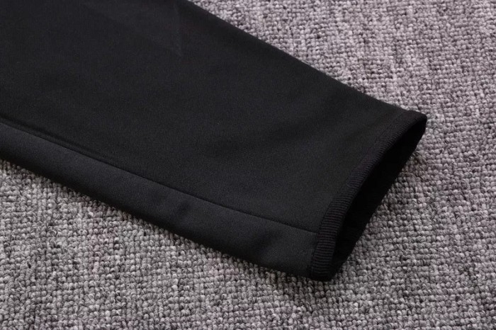 22-23 Brazil Black Hoodie Jacket Tracksuit#F419