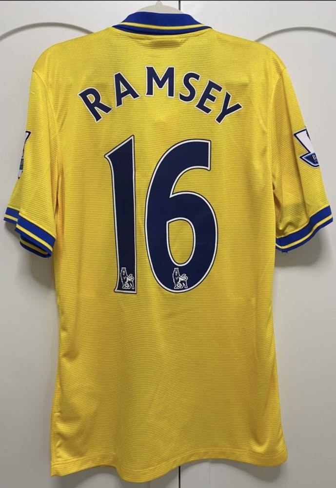 2013-2014 Arsenal Away Retro Soccer Jersey