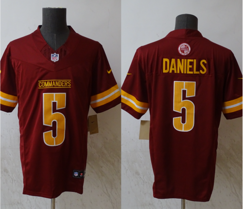 2024 NFL Washington Redskins New Pattern Jersey