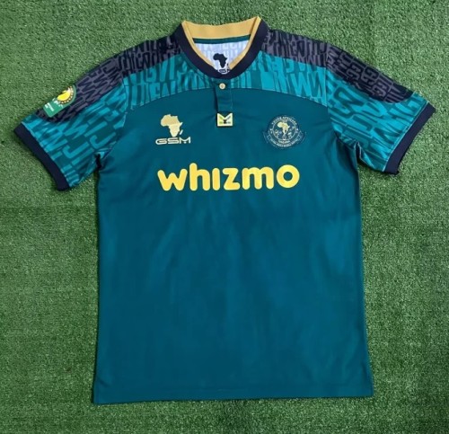 25-26 Young Africa Home Fans Soccer Jersey