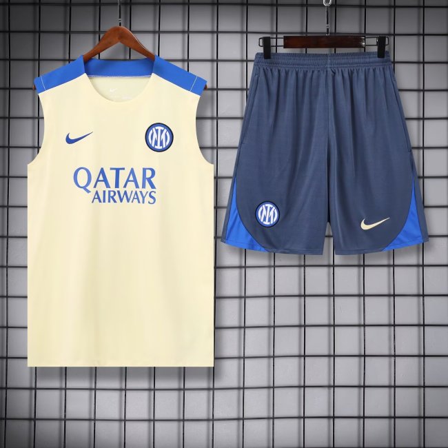 24-25 Inter Milan High quality Tank Top And Shorts Suit