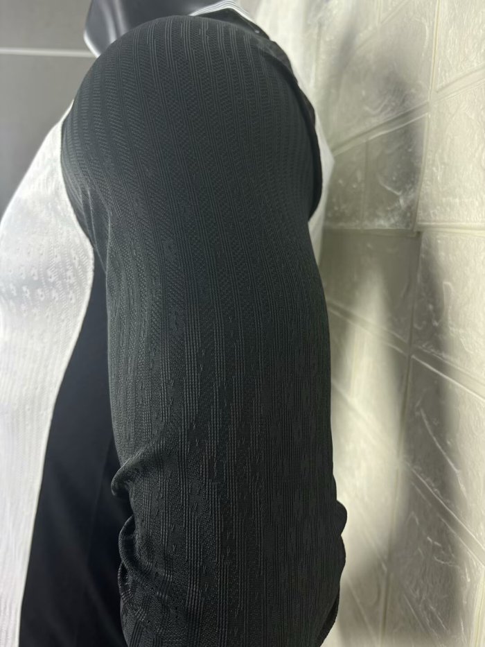 25-26 Corinthians Home Long Sleeve Player Version Soccer Jersey